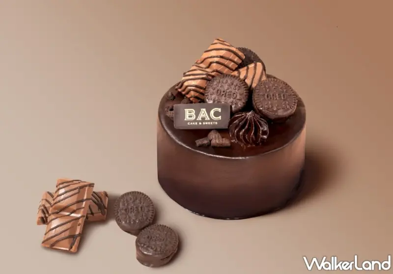 BAC可可派對巧克力蛋糕！一次五款巧克力元素完美融合、滿足巧克力控對比利時巧克力的所有幻想。