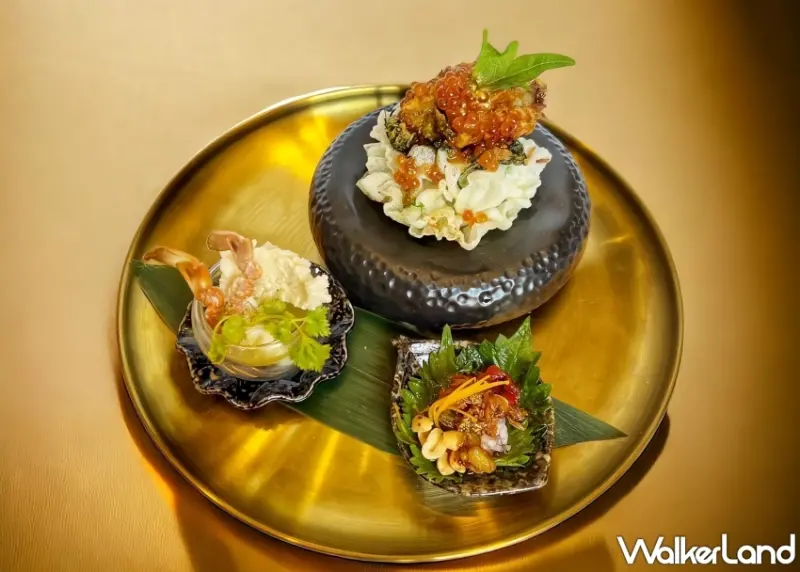 台北萬豪「泰空曼步」限時登場！泰國「Hell's Kitchen」明星主廚Naree精心設計八道式晚宴，融合日泰法式料理技法。