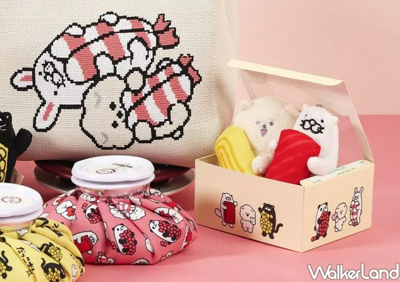 壽司郎萌抱壽司×毛毛比熊犬 聯名活動/ WalkerLand窩客島整理提供 未經許可不可轉載。
