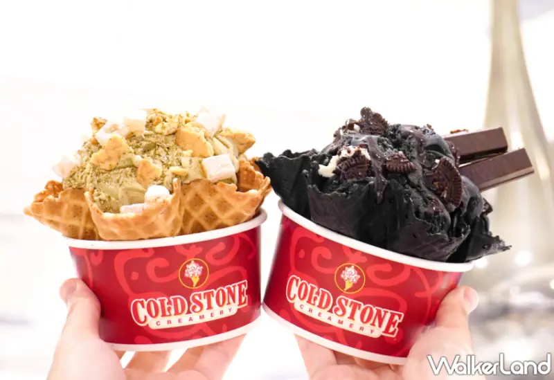 COLD STON與酷洛米Kuromi聯名酷黑Kuromi冰心捲！同步推出阿華田巧克力麥芽冰銅燒、萬聖大杯冰淇淋買一送一。