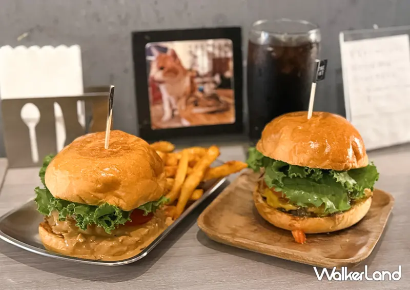 漢堡界的貓咪咖啡廳！忠孝新生美食「TakeOut」貓奴必吃/ WalkerLand窩客島整理提供 未經許可不可轉載。