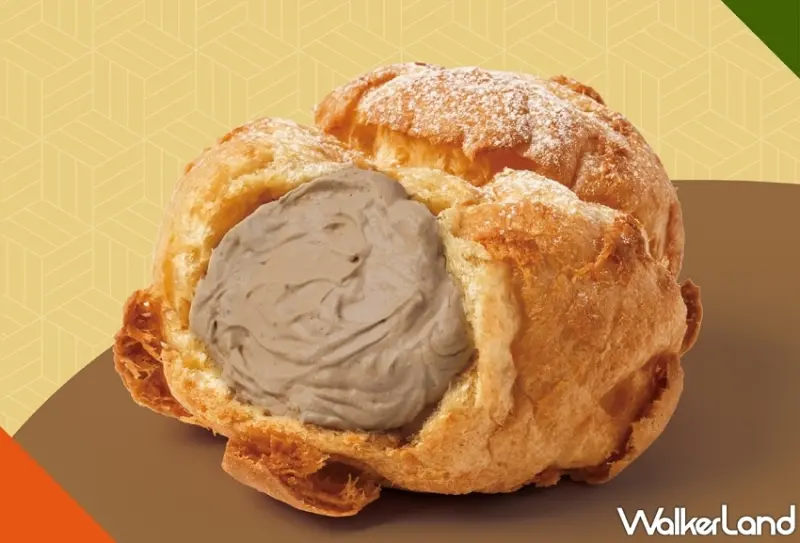 OREO巧克力泡芙！beard papa’s人氣OREO餅乾奶霜泡芙強勢回歸，再加碼送奧利奧夾心餅乾。