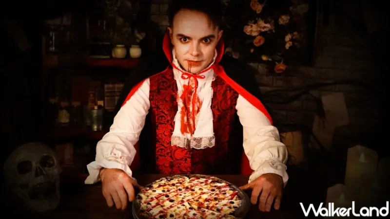 達美樂 辣魔黑珍珠披薩 / WalkerLand窩客島提供 未經許可，不得轉載