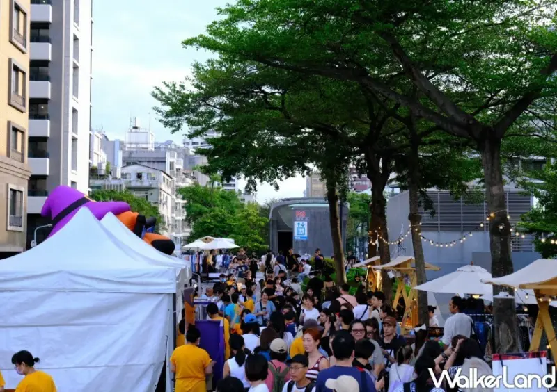 有趣市集 心中山萬聖節－哈囉鬼派對市集/ WalkerLand窩客島整理提供 未經許可不可轉載。