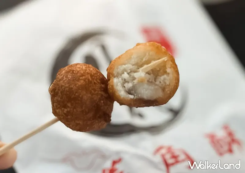 台中豐原廟東必吃「廟東川代菱角酥」記得要抽號碼牌/ WalkerLand窩客島整理提供 未經許可不可轉載。