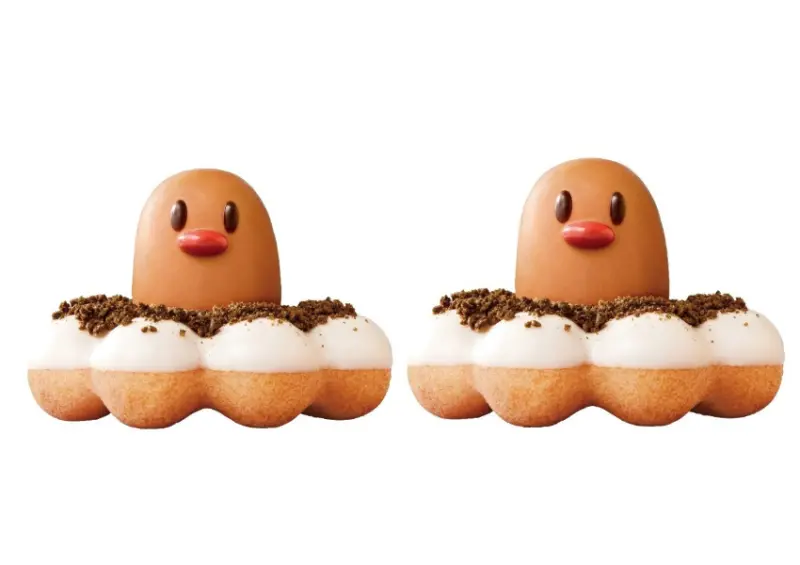 Mister Donut「寶可夢甜甜圈」波堤地鼠超可愛/ WalkerLand窩客島整理提供 未經許可不可轉載。