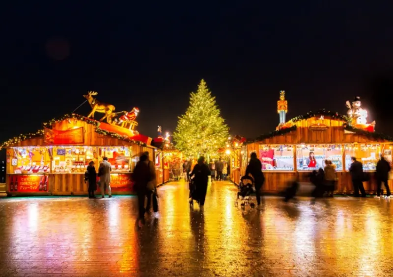 東京超熱門景點「橫濱紅磚倉庫」也有聖誕節活動