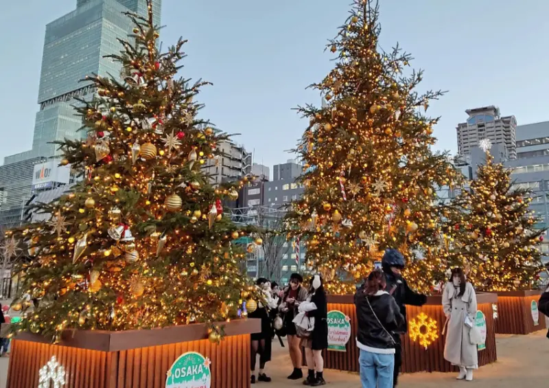▲來大阪過個濃濃德國風的聖誕節吧！「天王寺公園聖誕市集」將於11/29閃亮登場/ 圖片來源：クリスマスマーケットin大阪