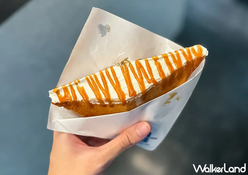 ▲「AGÉ age 烘焙選品」菜單推薦「焦糖鮮奶油炸吐司」售價80元 / WalkerLand窩客島整理提供​​​​​​​