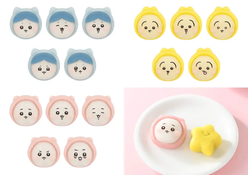 ▲▼日本全家「吉伊卡哇和菓子」將於11/26正式開賣，共有15種造型可以選 / 圖片來源：ファミリーマート​​​​​​​