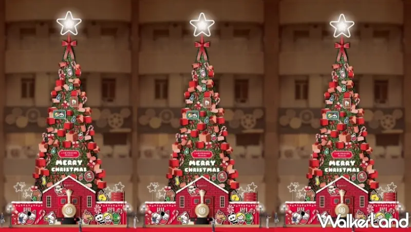 24米聖誕樹閃耀北車！微風慈善基金會11/15點亮心願-STARRY NIGHT 夢想之夜，李洋及林郁婷擔任圓夢大使。