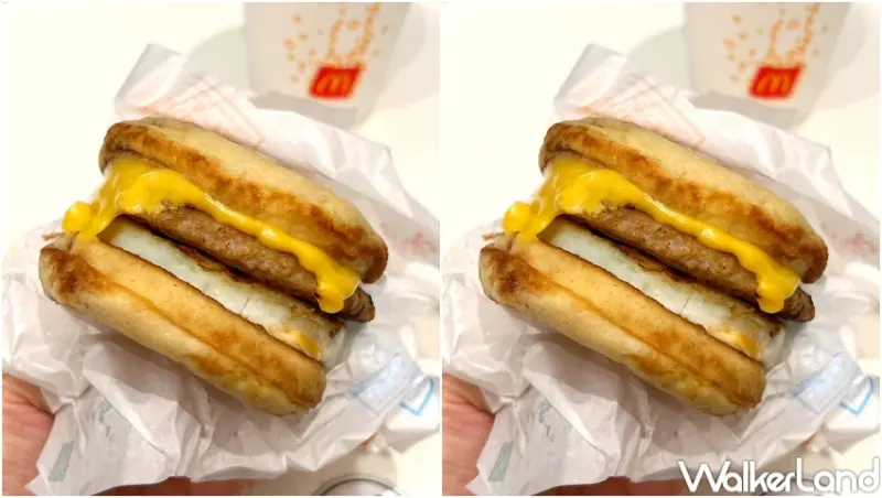 麥當勞McGriddle楓糖鬆餅堡 台灣販售資訊  / WalkerLand窩客島提供 未經許可，不得轉載