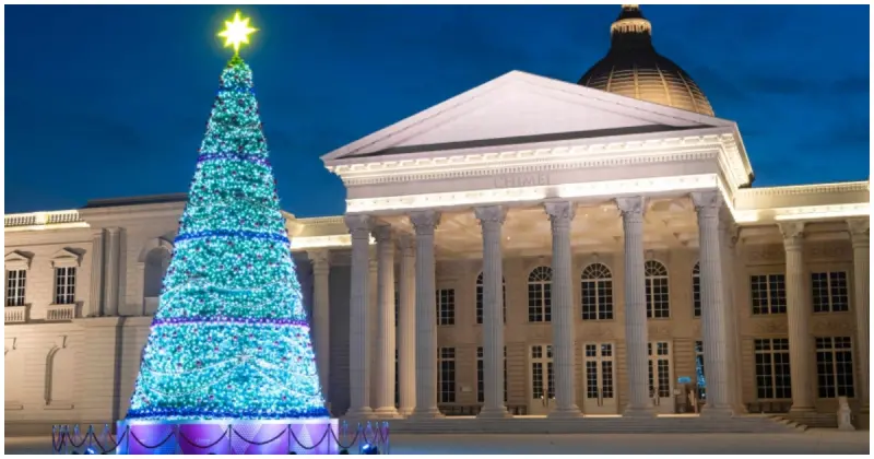 奇美聖誕樹搶先看!奇美博物館推出尼德蘭藝術特展與豪華聖誕市集。