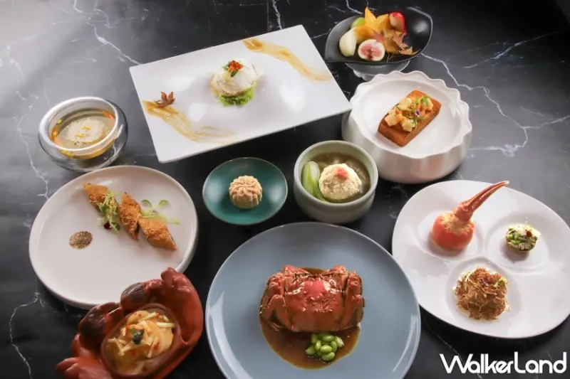 天香樓江南秋蟹套餐！新任主廚路凱源推出六種蟹品、十種手法詮釋江南美味料理。