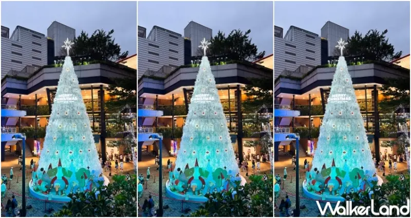 新光三越信義新天地2024聖誕樹  / WalkerLand窩客島提供 未經許可，不得轉載