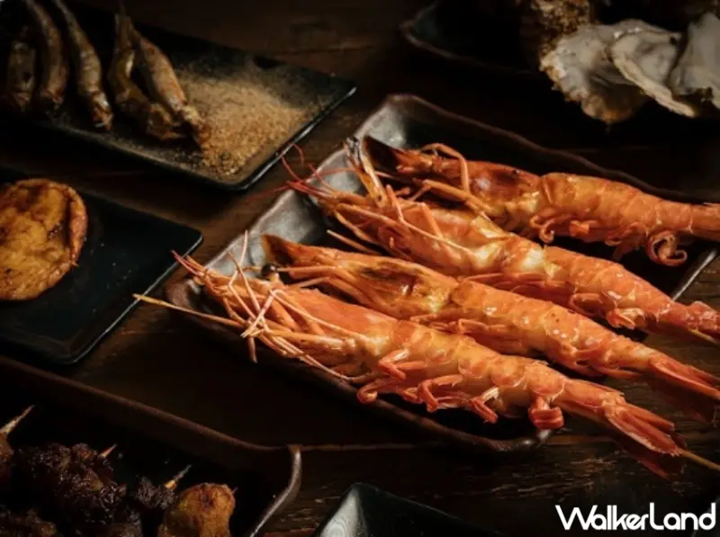 平價串燒柒息地！天使大紅蝦、烤鯖魚期間限定買一送一，搶攻小資族聚餐首選。