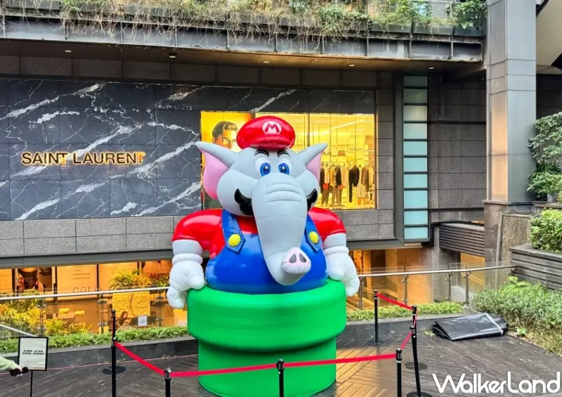 新光三越信義新天地2024聖誕樹  / WalkerLand窩客島提供 未經許可，不得轉載