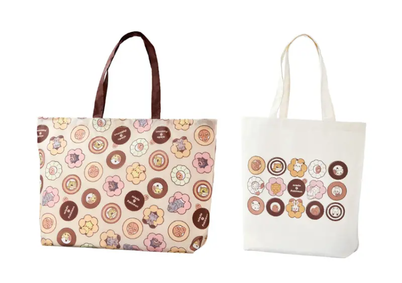 ▲日本「Mister Donut 寶可夢福袋 2025」3500日圓款內含托特包、隨身收納包 / Mister Donut提供、WalkerLand窩客島整理