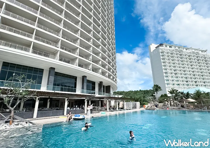 ▲▼關島五星級海景飯店「The TSUBAKI Tower」地點位於關島杜夢灣北端，超大無邊際泳池必拍 / WalkerLand窩客島 蕭芷琳 拍攝