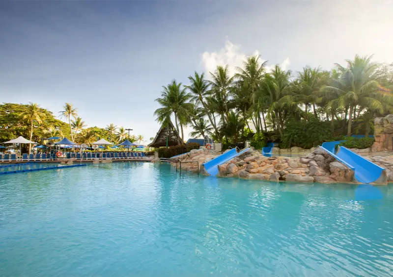 ▲▼ 關島住宿推薦「PIC太平洋島渡假村」飯店內設施完善，並以「一價全包」的服務為亮點 / WalkerLand窩客島 蕭芷琳 拍攝​​​​​​​