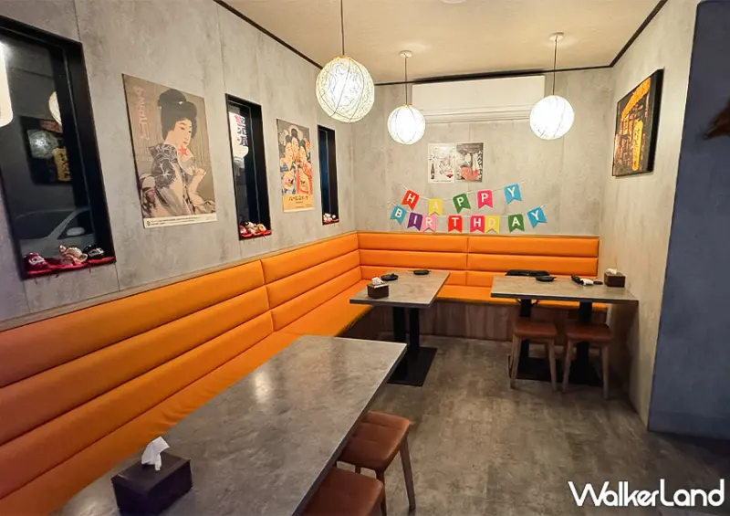 ▲▼信義安和美食「酒叁炭火居酒屋」雖然店內空間不大，但設計感與細節打理得宜 / WalkerLand窩客島 蕭芷琳 拍攝