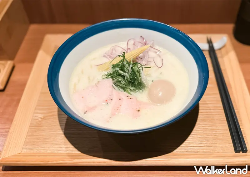 ▲▼中山最強拉麵店「池音 雞白湯」推薦菜單：味玉雞白湯拉麵 $260、唐揚雞 $70 / WalkerLand窩客島 蕭芷琳 拍攝