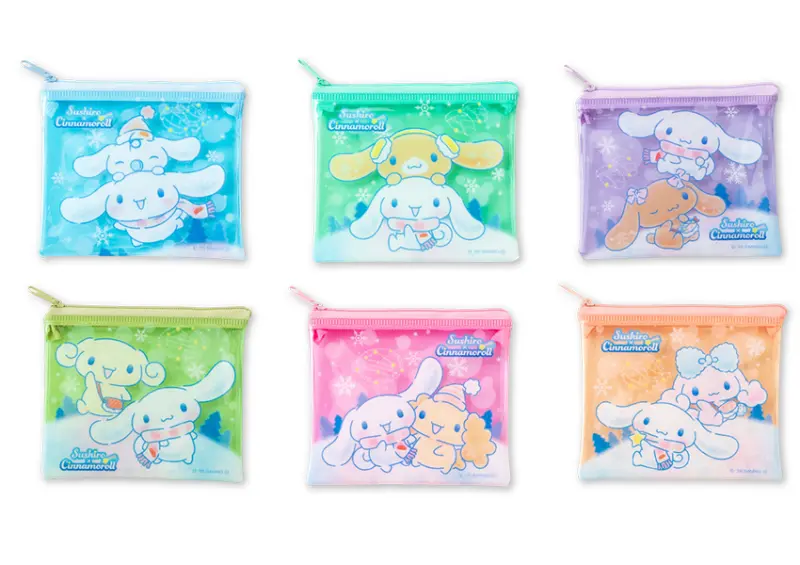 ▲▼壽司郎 x 大耳狗聯名兒童餐（含任一拉鍊小包）／售價580円 / スシロー提供、WalkerLand窩客島整理