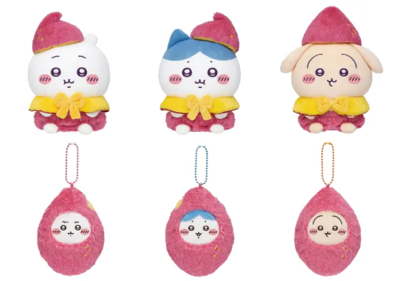 ▲▼埼玉縣川越「吉伊卡哇 MOGUMOGU 本舖」推薦品項：地瓜系列商品、壓克力吊飾 / ちいかわもぐもぐ本舗提供、WalkerLand窩客島整理