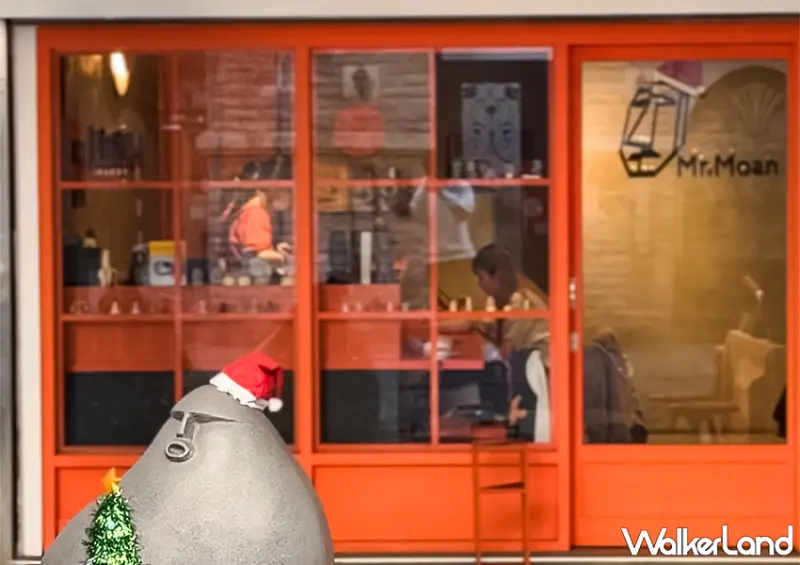 ▲▼板橋咖啡廳「莫恩先生布丁店」距捷運板橋站與新埔站皆步行約10分鐘 / WalkerLand窩客島 蕭芷琳 拍攝