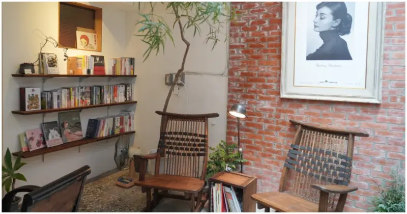 台中文青的口袋名單！中興大學巷弄的書店、咖啡館「寝る子書店 」，連貓也愛來。