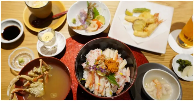 季節限定營業！鳥取松葉蟹専門店「かにまつば」，各式松葉蟹料理一次滿足。