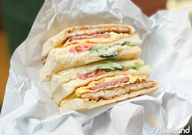 ▲基隆廟口美食「素志久碳烤三明治」大家有機會不妨早起嚐嚐，這份基隆專屬的早餐吧 / WalkerLand窩客島 蕭芷琳