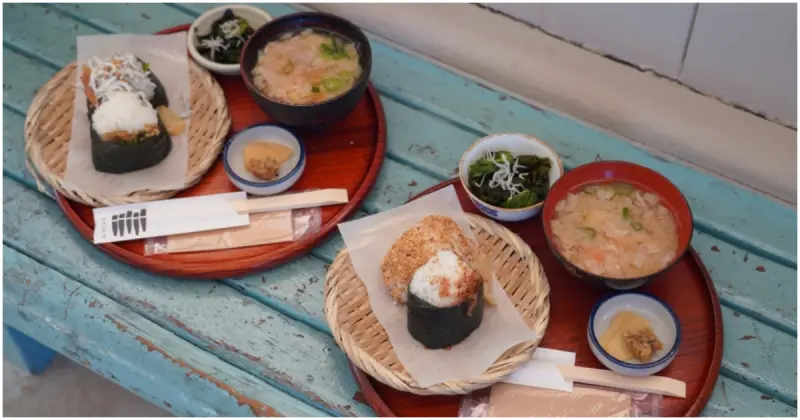 鐵道迷必吃和歌山美食！百年車站轉生餐廳「湯淺米醬」，推薦金山寺味噌飯糰。