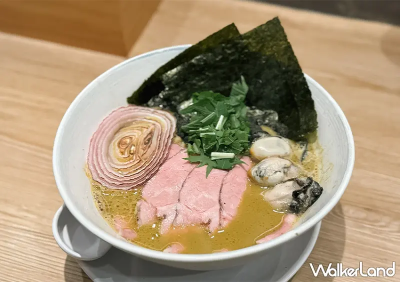 ▲▼中山站拉麵店「二屋牡蠣拉麵」牡蠣控必吃！無限加麵吃到飽 / WalkerLand窩客島 蕭芷琳 拍攝