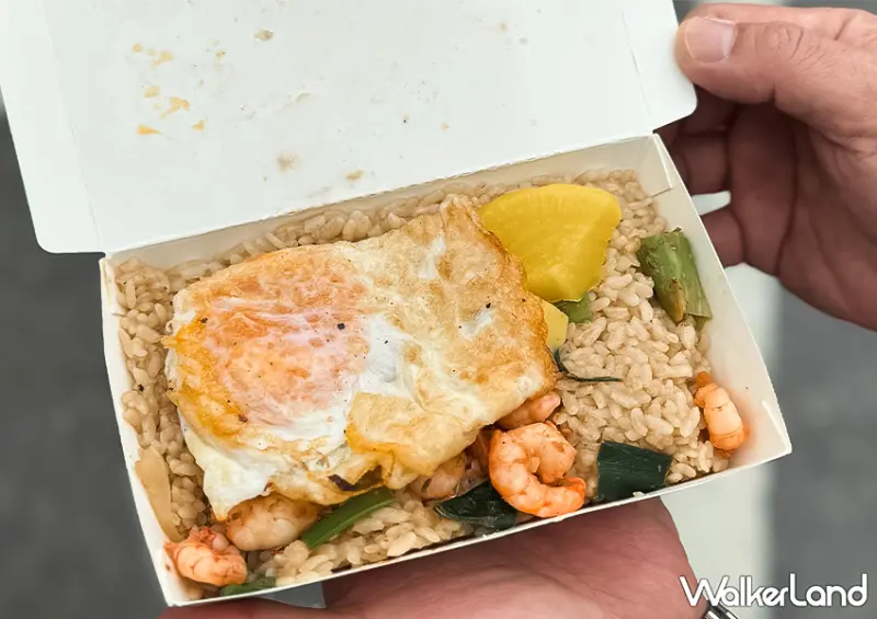 ▲▼台南排隊美食「集品蝦仁飯」推薦菜單：蝦仁飯 $65、雙倍蝦仁飯 $90 / WalkerLand窩客島 蕭芷琳 拍攝