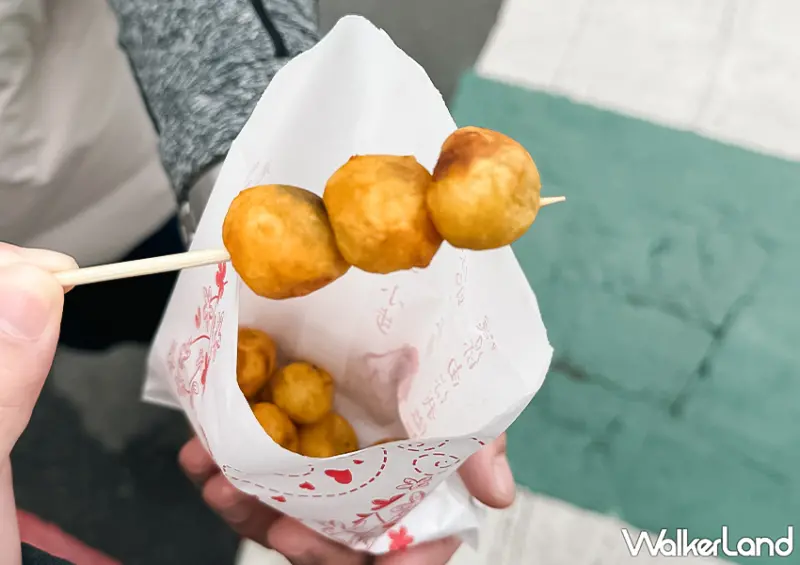 ▲基隆60年老店「日式番薯蛋」推薦菜單：番薯蛋 $35 / WalkerLand窩客島 蕭芷琳 拍攝