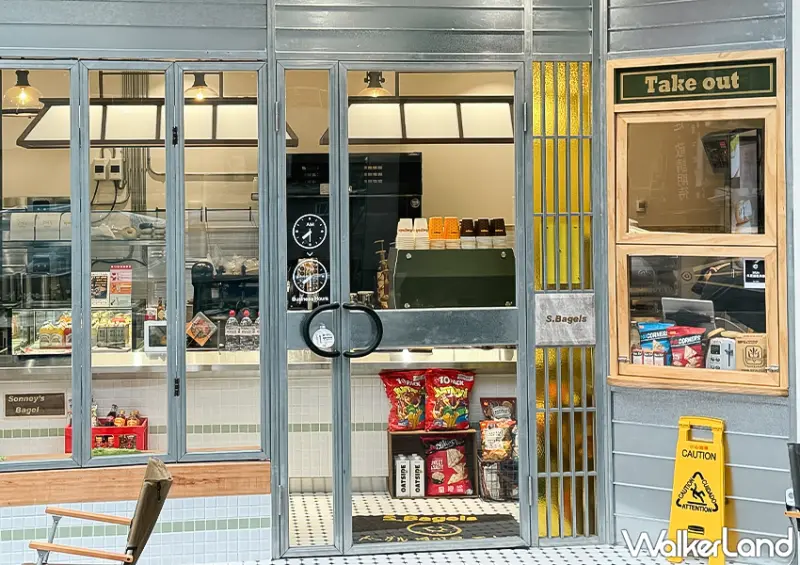 ▲▼中山貝果專賣店「Sonney's Bagel 中山二店」鄰近捷運雙連站，交通便利 / WalkerLand窩客島 蕭芷琳 拍攝