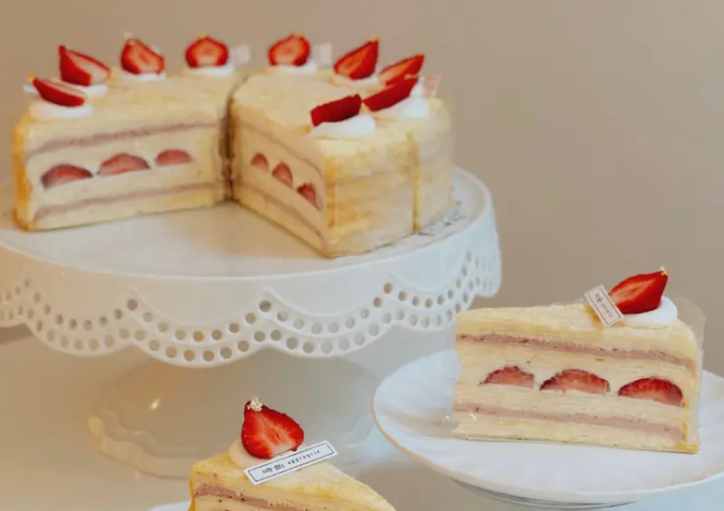 ▲說到草莓千層蛋糕，怎麼能少的了「時飴 Approprié」呢？ / 時飴 Approprié提供、WalkerLand窩客島整理