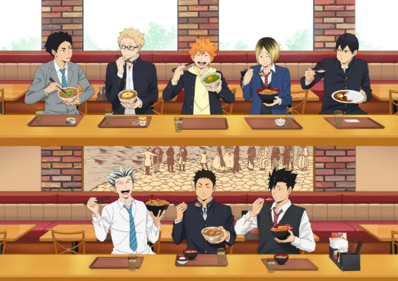 ▲▼排球少年 x すき家「聯名活動」連兩波日本登場！還有兩家聯名店舖必拍 / すき家提供、WalkerLand窩客島整理