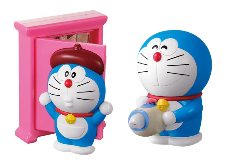 ▲「日本麥當勞 x 哆啦A夢」第二週玩具 / マクドナルド提供、WalkerLand窩客島整理​​​​​​​
