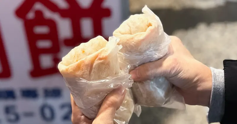 基隆潤餅推薦！安一路潤餅 清明節必吃，飽滿高麗菜超爽脆。