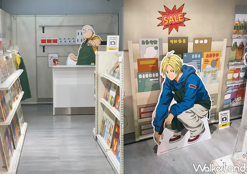 ▲日本東京景點推薦「萬代扭蛋池袋總店」還原戲劇裡的坂本商店，讓粉絲們看了又驚又喜 / WalkerLand窩客島 蕭芷琳 拍攝