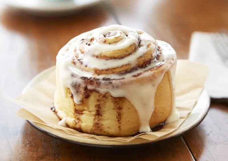 ▲最強肉桂捲「Cinnabon」目前並未進駐台灣，肉桂捲控想吃只能飛日本囉 / Cinnabon提供、WalkerLand窩客島整理