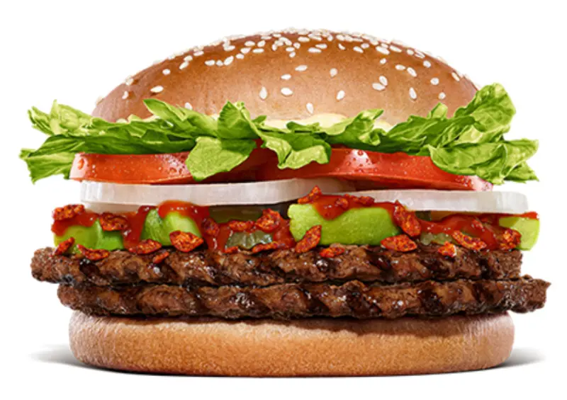 雙層墨西哥酪梨華堡