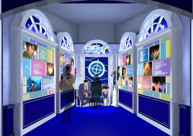 ▲東京景點「名偵探柯南 x 東京晴空塔」拍照打卡點：天望回廊 / 東京晴空塔提供、WalkerLand窩客島整理