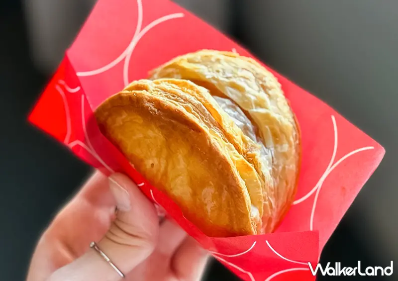 ▲東京池袋蘋果派專賣店「RINGO」推薦菜單：卡士達蘋果派 ¥450 / WalkerLand窩客島 蕭芷琳 拍攝​​​​​​​