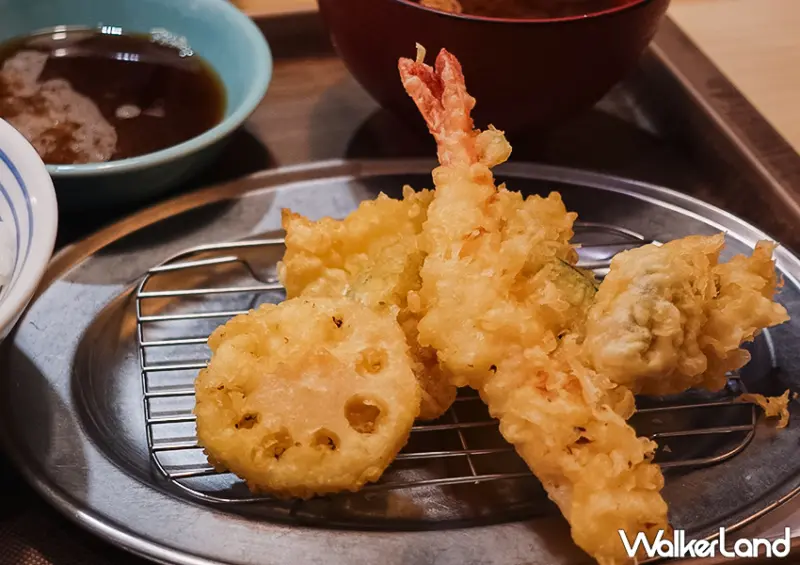 ▲東京必吃「天麩羅えびのや」推薦菜單：海老一本丼 ¥1,050 / WalkerLand窩客島 蕭芷琳 拍攝