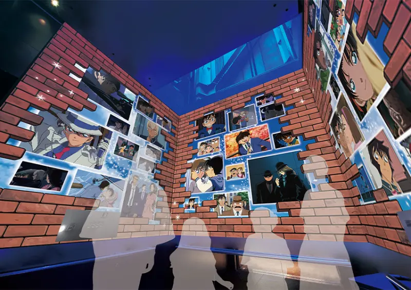 ▲東京景點「名偵探柯南 x 東京晴空塔」拍照打卡點：電梯裝置/ 東京晴空塔提供、WalkerLand窩客島整理