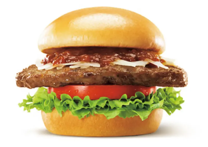 頂級新鮮番茄＆萵苣漢堡～和風生薑醬～