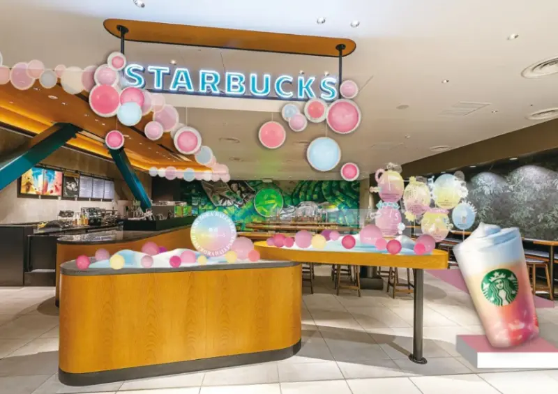 ▲星巴克澀谷PARCO店將於 3/10 至 3/19 舉辦「春空Ball Park」特別活動 / スターバックス提供、WalkerLand窩客島整理
